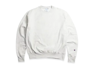 Champion Reverse Weave Crew Neck Sweat Bigsize "Silver Gray"