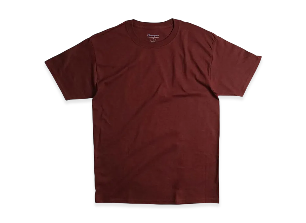 Champion SS T-Shirts Bigsize "Maroon"