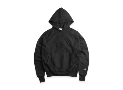 Champion Reverse Weave Pullover Hooded Sweat "Black"