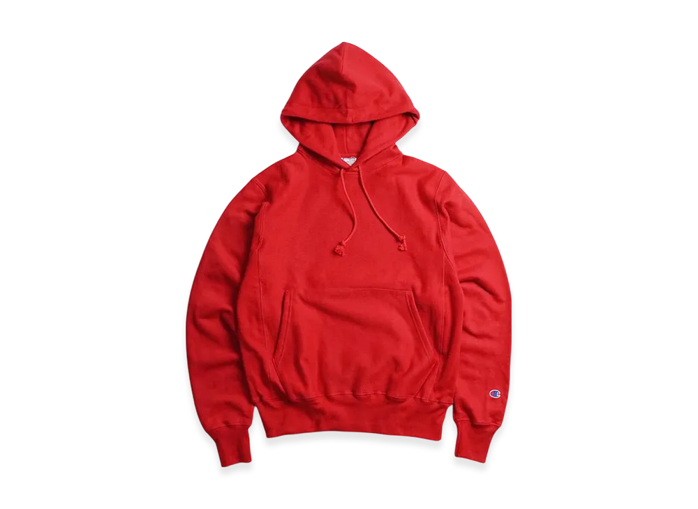 Champion Reverse Weave Pullover Hooded Sweat "Red"