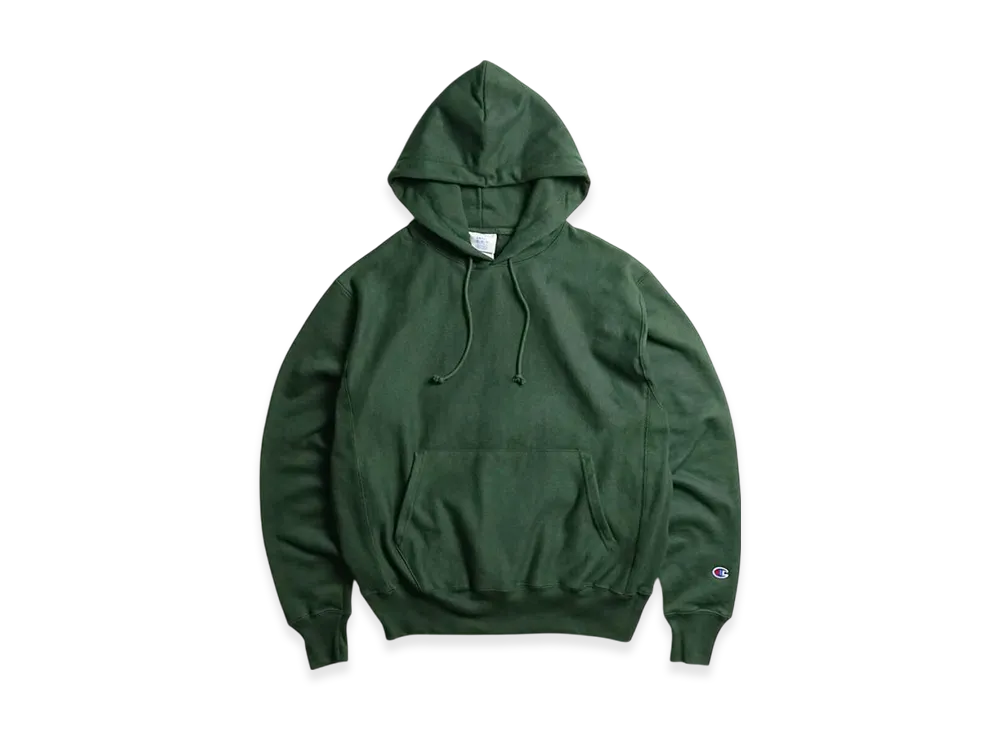Champion Reverse Weave Pullover Hooded Sweat "Dark Green"