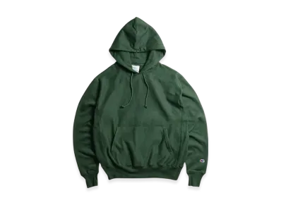 Champion Reverse Weave Pullover Hooded Sweat "Dark Green"
