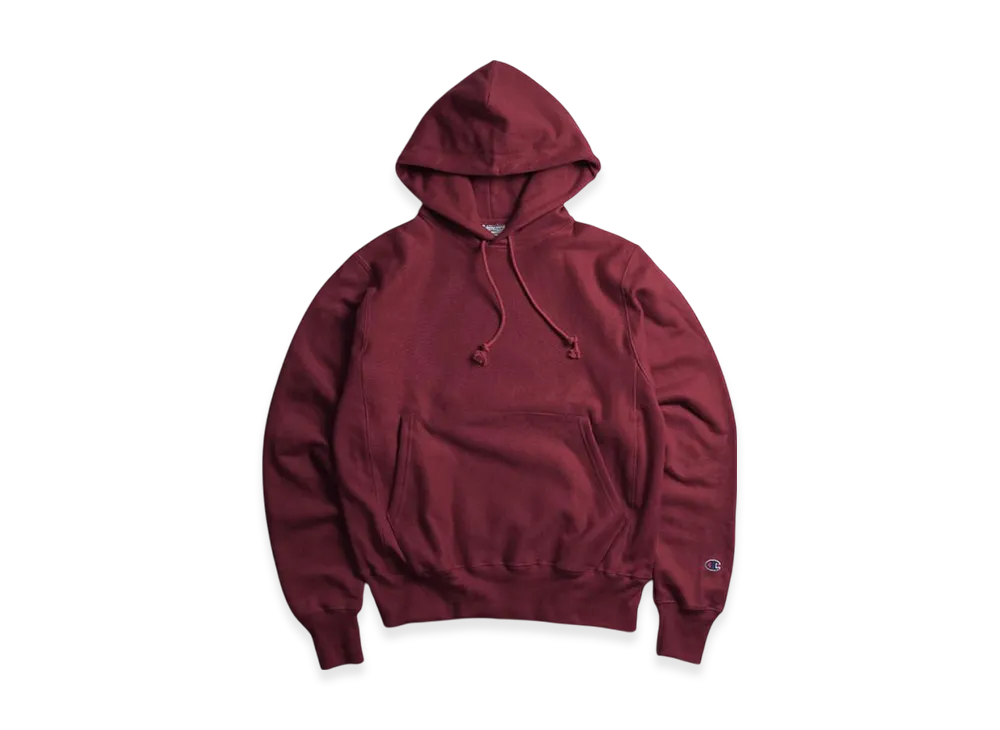 Champion Reverse Weave Pullover Hooded Sweat "Maroon"