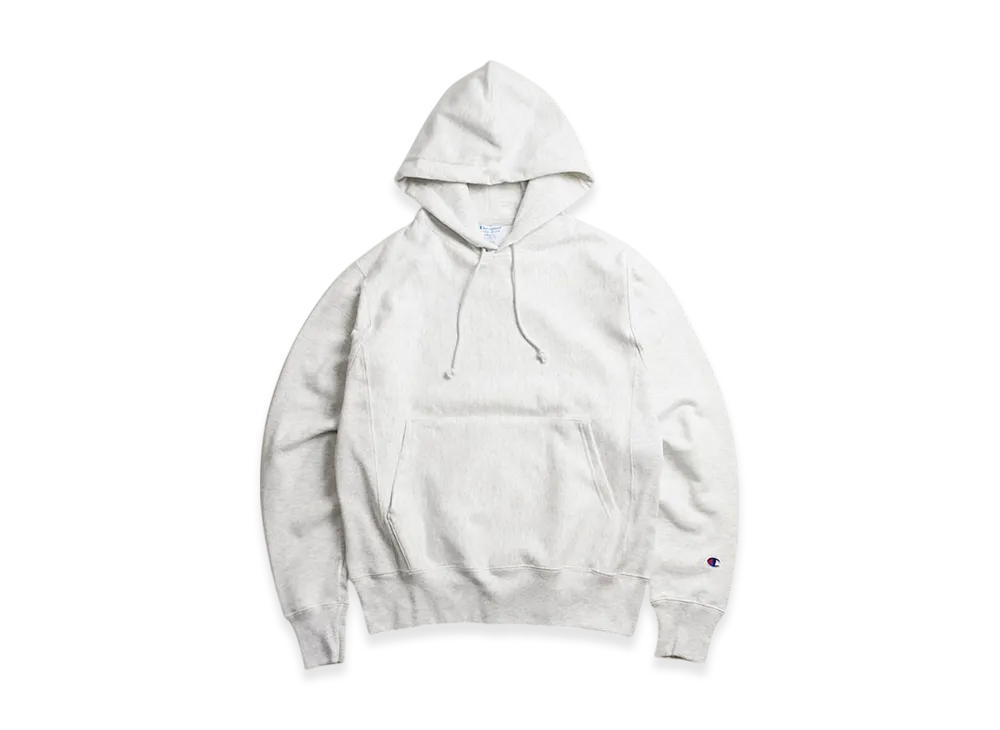 Champion Reverse Weave Pullover Hooded Sweat "Silver Gray"
