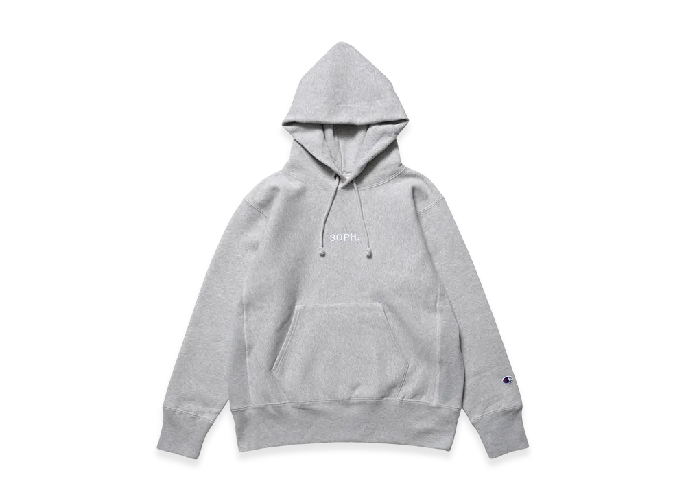 Champion x SOPH. Reverse Weave Hoodie "Gray"