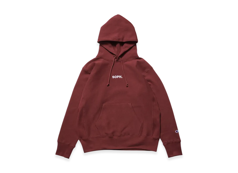 Champion x SOPH. Reverse Weave Hoodie "Bordeaux"
