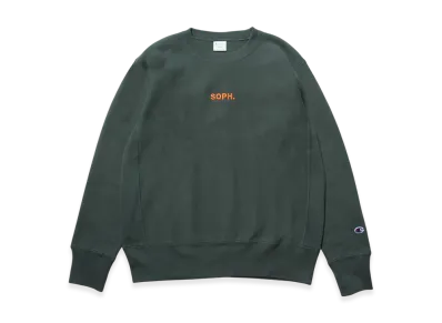 Champion x SOPH. Reverse Weave Crewneck Sweat "Green"