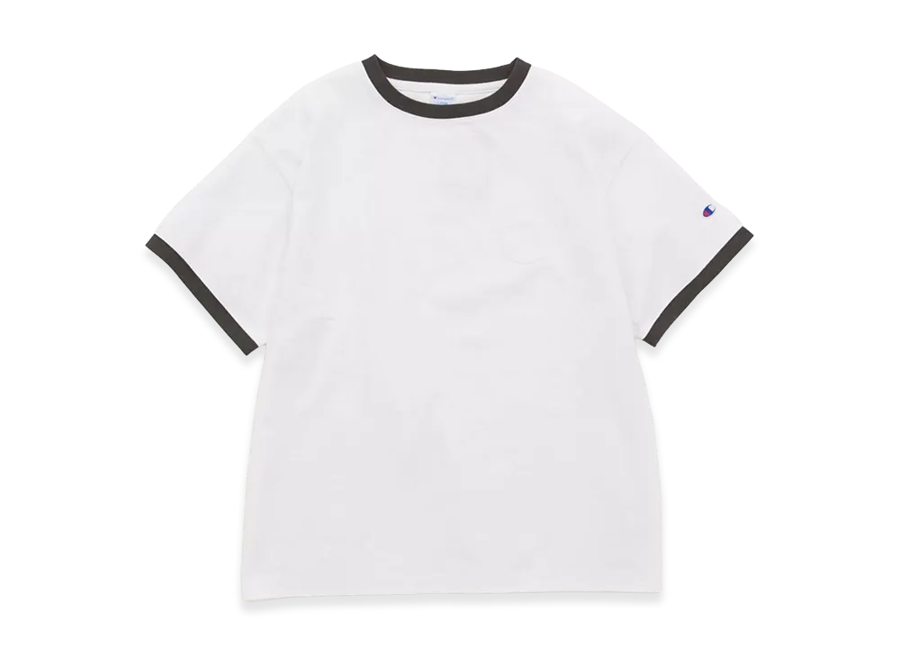 Champion x JOURNAL STANDARD Ringer Pocket T-Shirt "White"