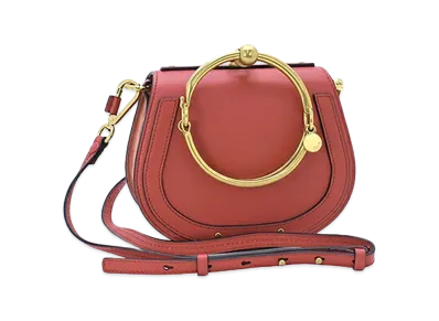 Chloe Women's Nile Shoulder Bag "Scarlet Pink"