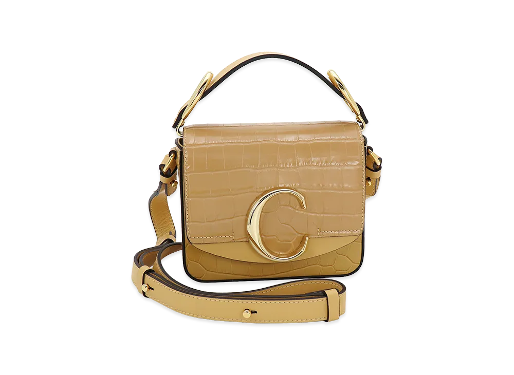Chloe Women's Chloe C Mini Bag "Honey Gold"