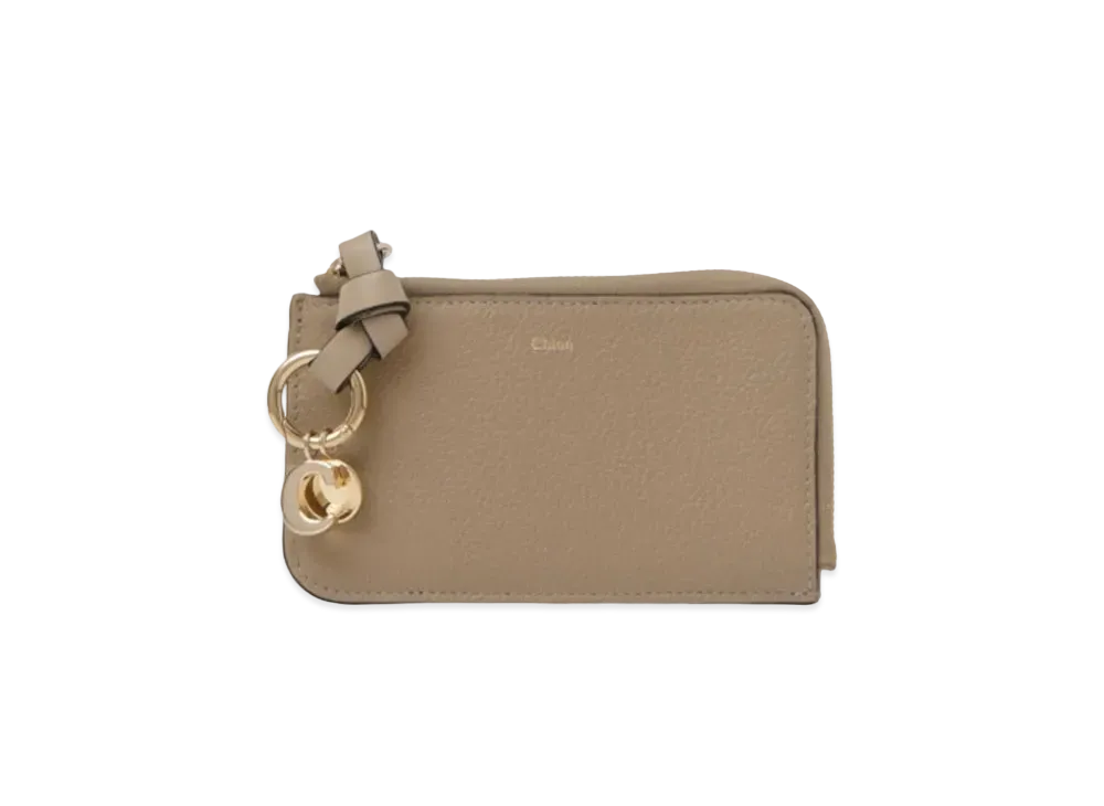 Chloe Alphabet Coin Purse "Argil Brown"
