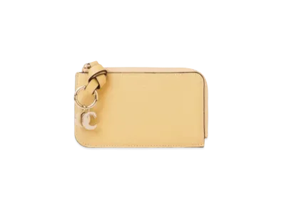 Chloe Alphabet Coin Purse "Softy Yellow"