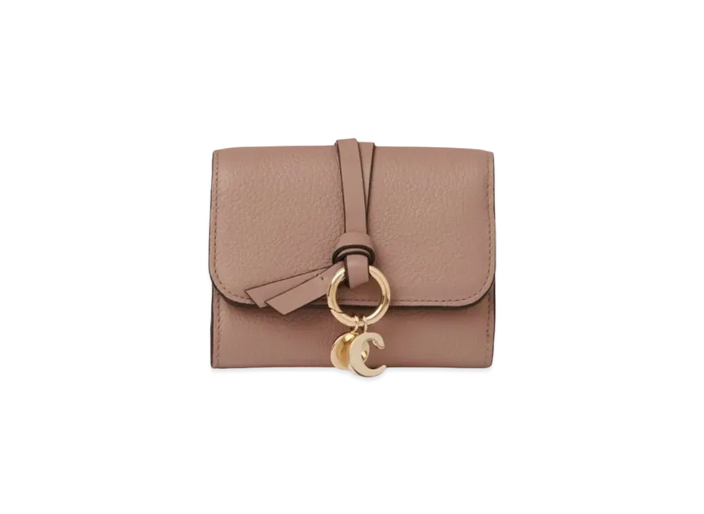Chloe Alphabet Small Tri-Fold "Woodrose"