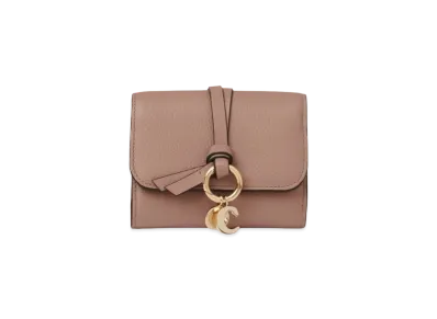 Chloe Alphabet Small Tri-Fold "Woodrose"