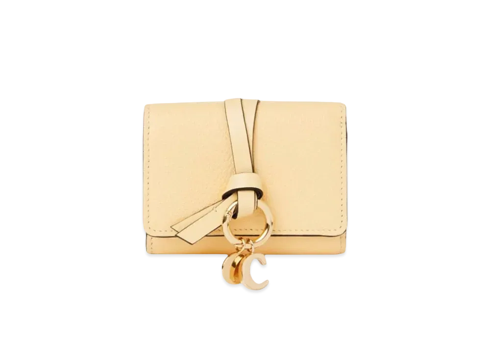 Chloeクロエ アルファベット 割引 トリフォールドウォレット ソフティ