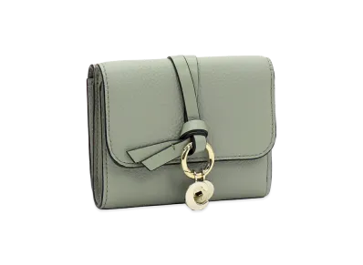 Chloe Alphabet Small Tri Fold "Sea Glass"