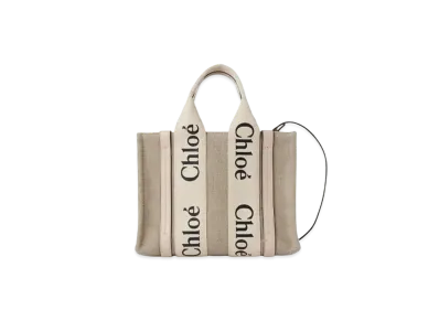 Chloe Small Woody Tote Bag "Cement Pink"