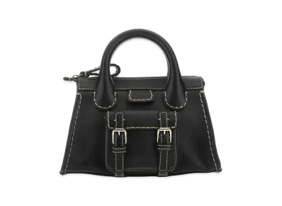 Chloe Women's Leather Mini Edith Handbag "Black"