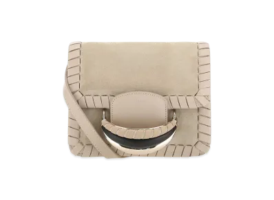 Chloe Women's Suede Kattie Shoulder Bag "Beige"