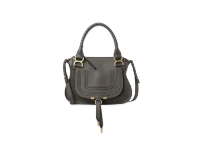 Chloe Marcie Small Double Carry Bag "Elephant Grey"