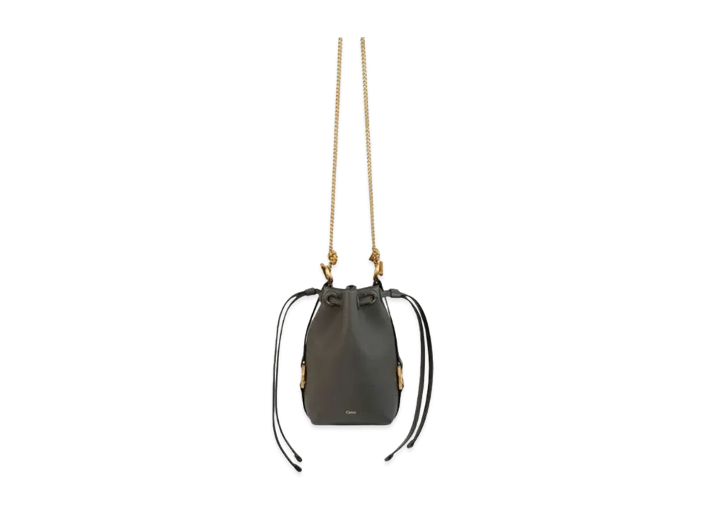 Chloe Marcie Micro Bucket "Elephant Grey"