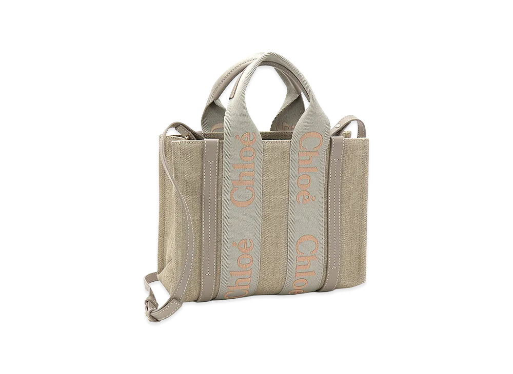 Chloe Women's Woody Small Tote Bag "Vintage Khaki"