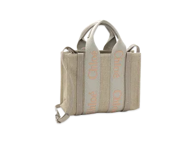 Chloe Women's Woody Small Tote Bag "Vintage Khaki"