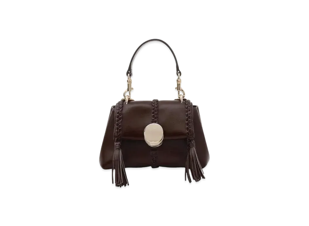Chloe Penelope Mini Soft Shoulder Bag "Deep Violine"