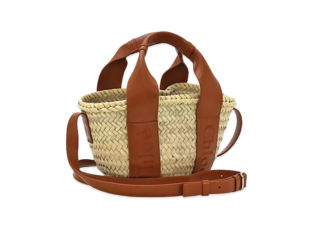 Chloe Women's Small Basket Handbag "Caramel"