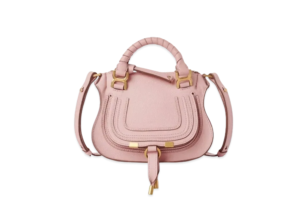 Chloe Marcie Mini Double Carry Bag "Blossom Pink"