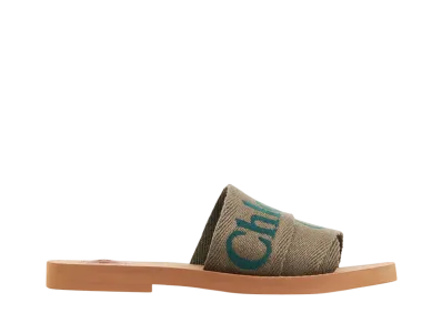 Chloe Women's Woody mule "Sweet Khaki"