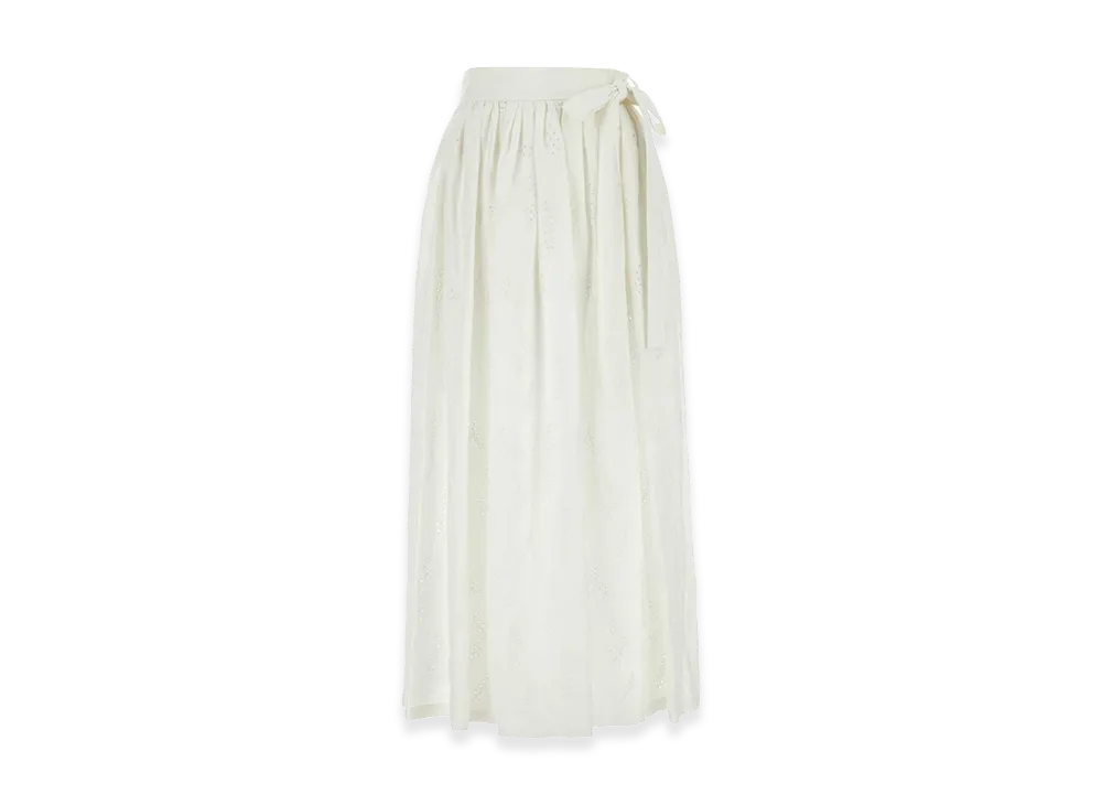 Chloe x Eres Women's Linen Paloma Skirt "White"
