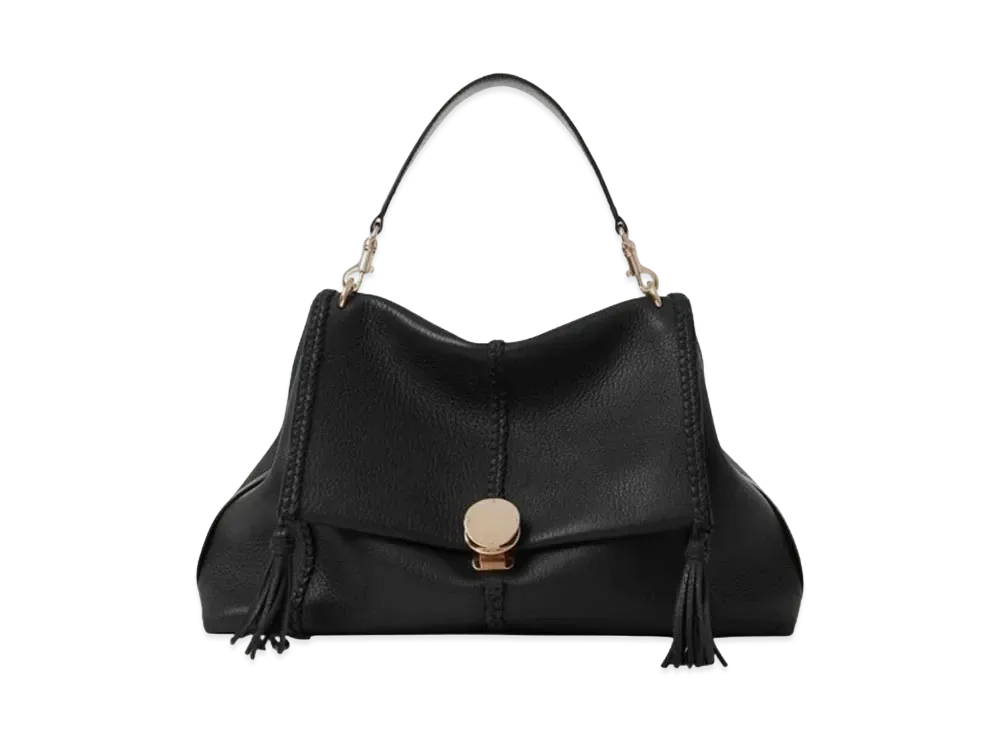 Chloe Penelope Large Soft Shoulder Bag "Black"