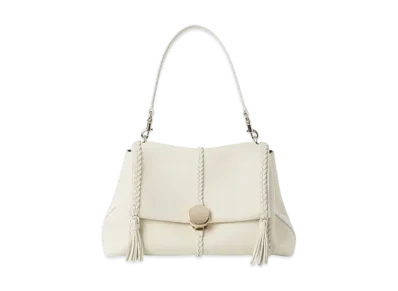 Chloe Penelope Medium Soft Shoulder Bag "White"