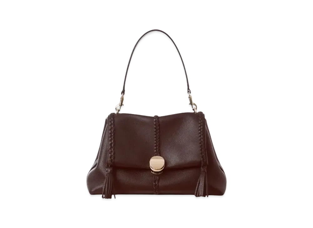 Chloe Penelope Medium Soft Shoulder Bag "Deep Violine"