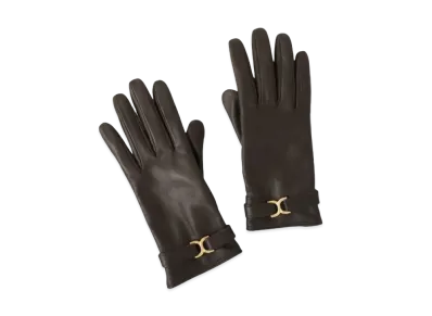 Chloe Marcie Gloves "Darkened Brown"