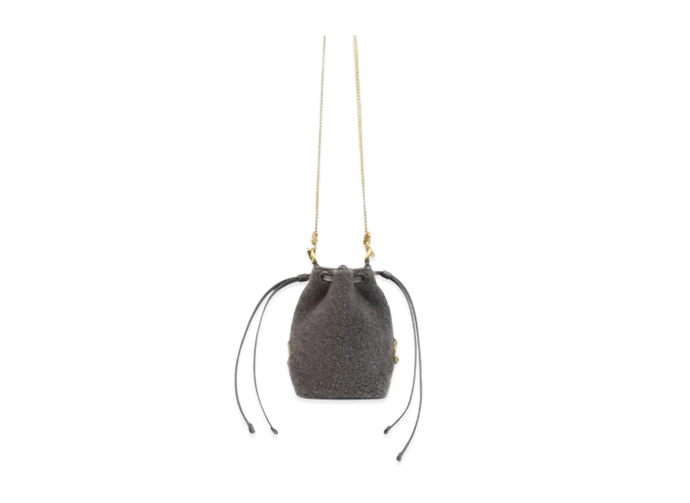 Chloe Marcie Micro Bucket Bag "Elephant Grey"