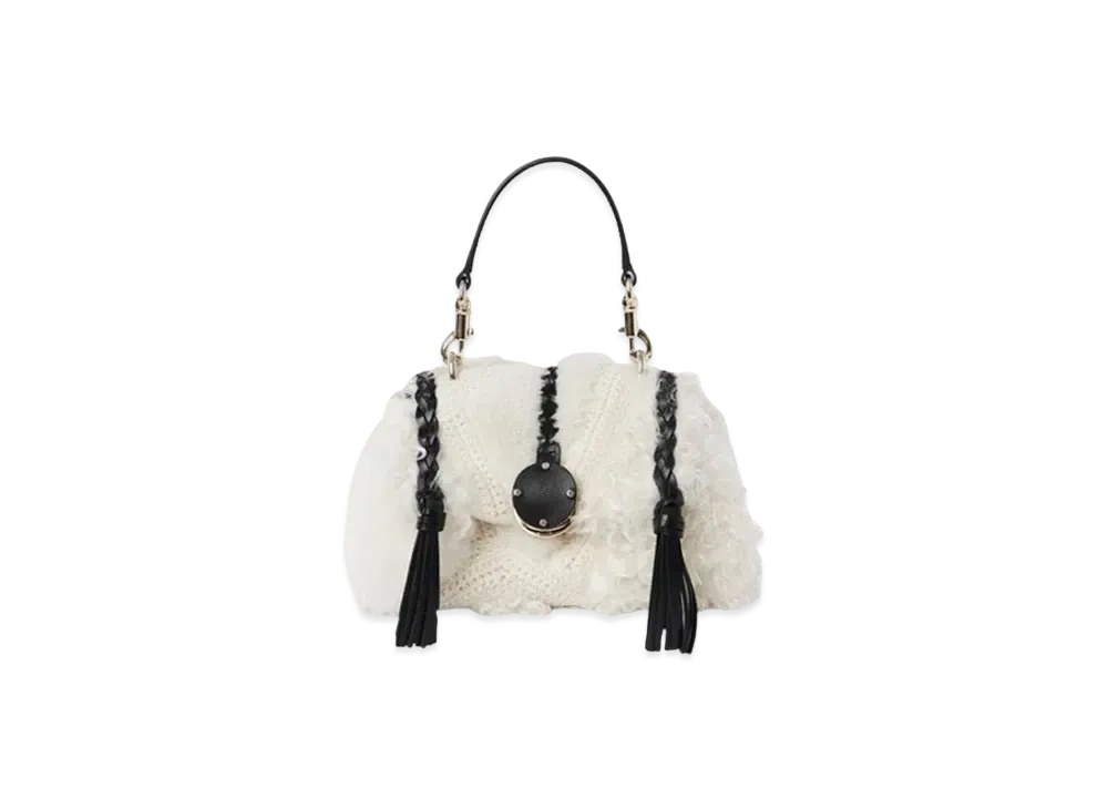 Chloe Penelope Mini Soft Shoulder Bag "Snow White"