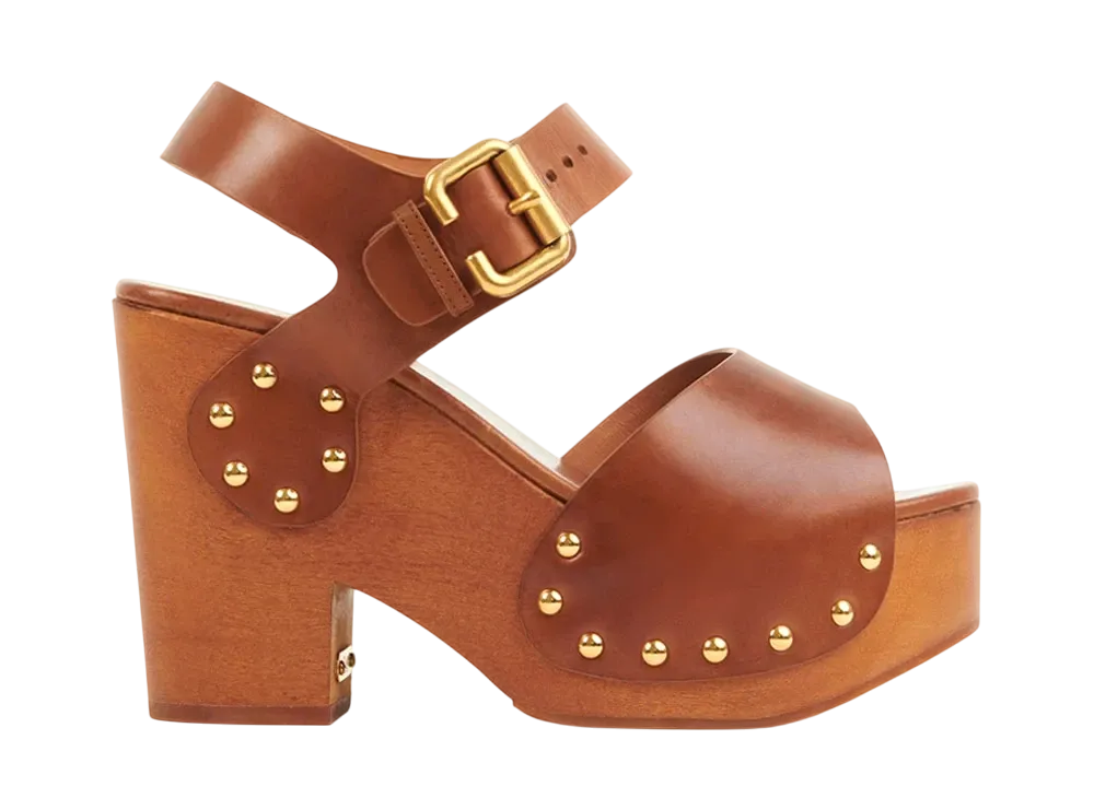 Chloe Women's Jeannette Clog "Ginger Brown"
