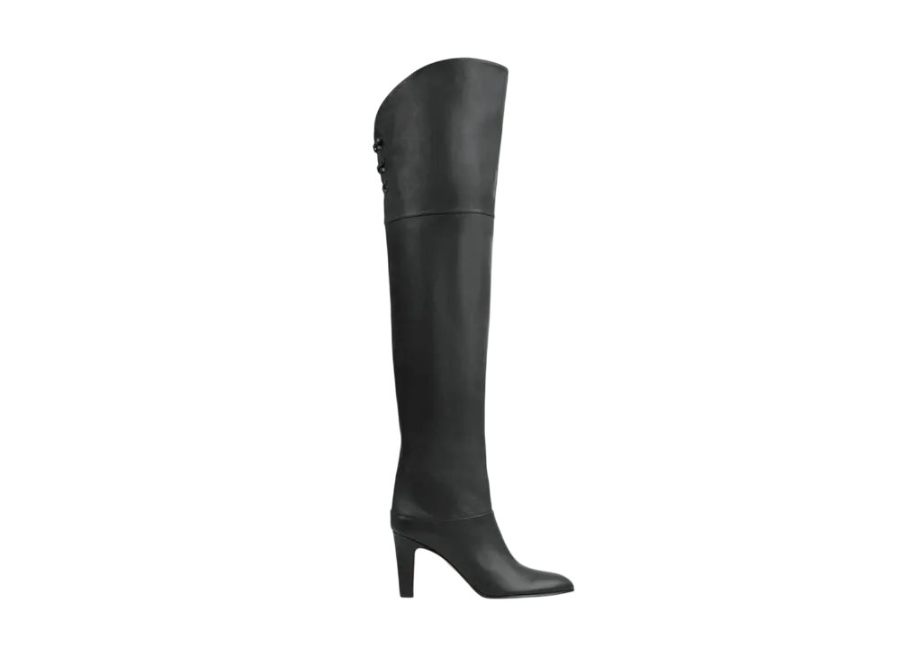 Chloe Women's Eve Thigh High Boot "Black"