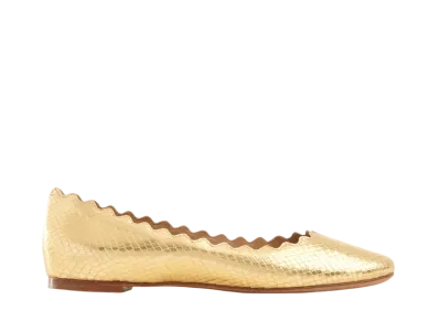 Chloe Women's Lauren ballerina "Gold"