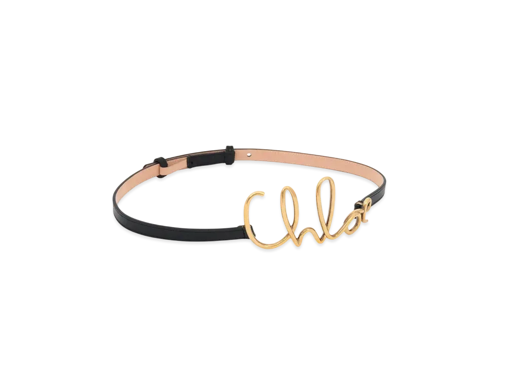 Chloe The Chloe Iconic Small Belt "Black"