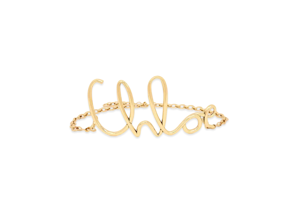 Chloe Iconic Large Belt "Vintage Gold"