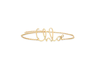 Chloe The Chloe Iconic Small Belt "Vintage Gold"