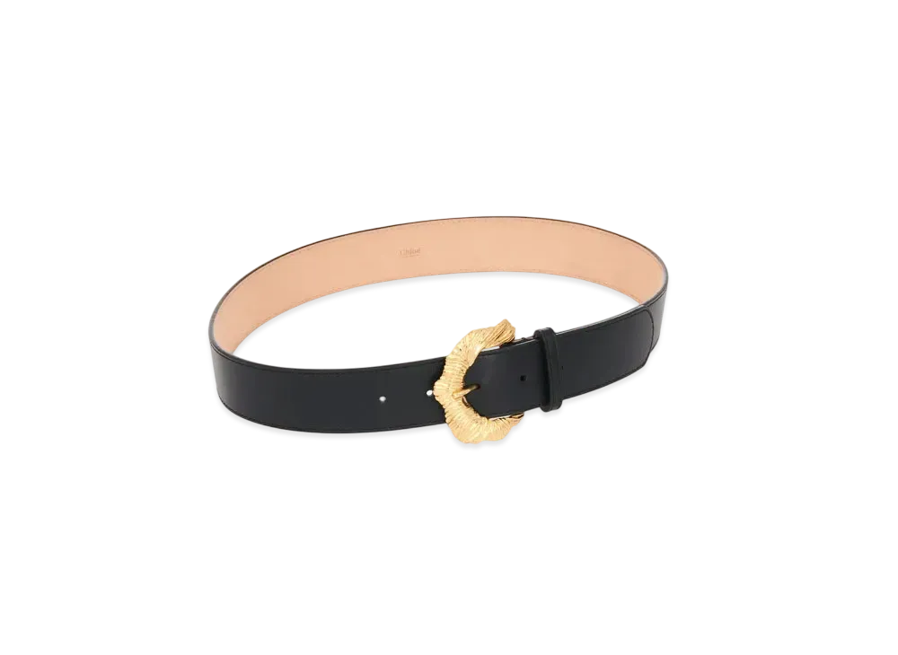 Chloe The Chloe Flowers Belt "Black"