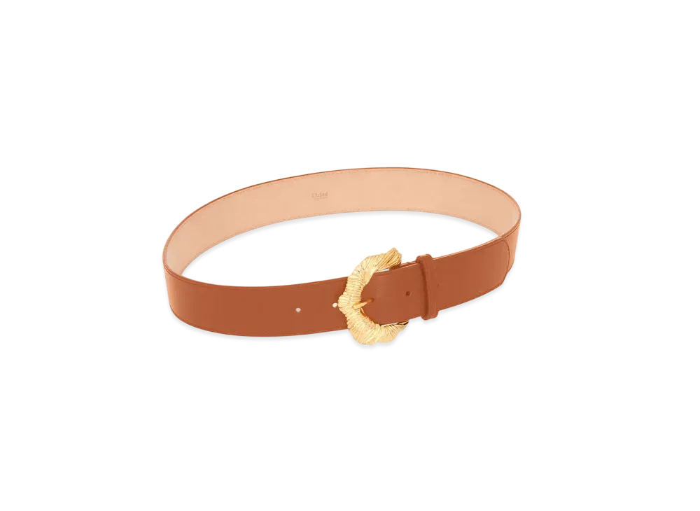 Chloe The Chloe Flowers Belt "Clay Brown"