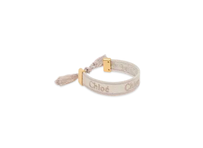 Chloe Woody Bracelet "Beige/Grey"