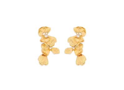 Chloe The Chloe Flowers earrings "Vintage Gold"