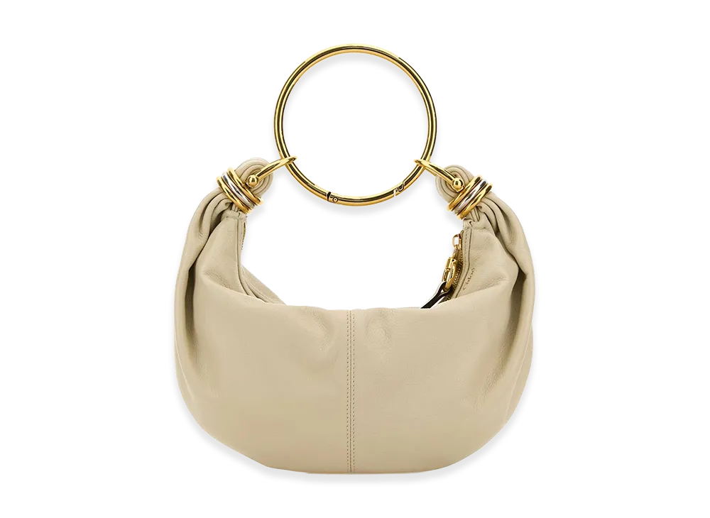 Chloe Women's Bracelet Small Hobo Bag Handbag "White"