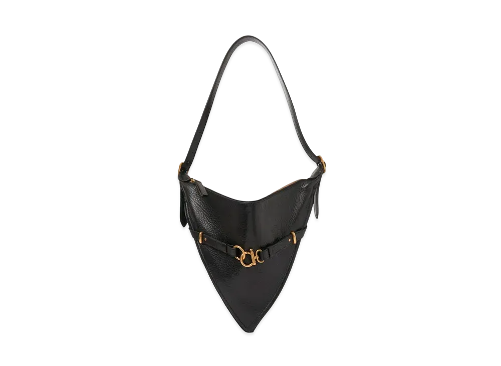Chloe Cape Bag In Grained Leather "Black"